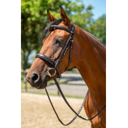 Bridon Hunter 2 HKM Marron foncé Bridon Hunter 2 HKM Marron foncé