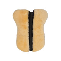 Echt lamswollen schokdemper Comfort HKM Natuurlijk Bruin