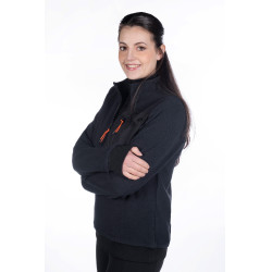 Pull Teddyfleece Unisex HKM Noir Pull Teddyfleece Unisex HKM Noir