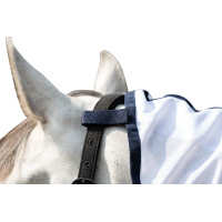 Sterke vliegenhoes met kraag HKM Blauw / wit / grijs Sterke vliegenhoes met kraag HKM Blauw / wit / grijs