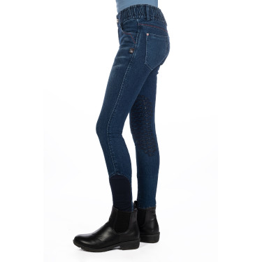 Pantalon enfant Aymee Denim basanes en silicone HKM Pantalon enfant Aymee Denim basanes en silicone HKM