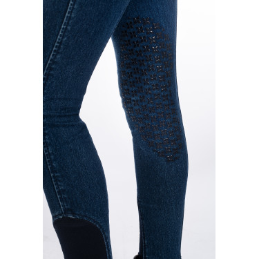 Pantalon enfant Aymee Denim basanes en silicone HKM Pantalon enfant Aymee Denim basanes en silicone HKM