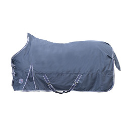 Highneck deken Starter 600D gladde voering HKM Donkerblauw