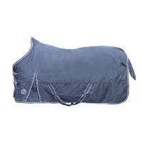 Highneck deken Starter 600D met fleecevoering HKM Donkerblauw Highneck deken Starter 600D met fleecevoering HKM Donkerblauw