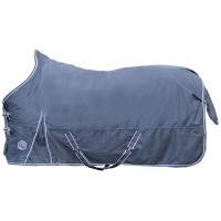 Couverture highneck Starter 600D 300g HKM Bleu foncé Couverture highneck Starter 600D 300g HKM Bleu foncé