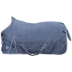 Couverture highneck Starter 600D 300g HKM Bleu foncé Couverture highneck Starter 600D 300g HKM Bleu foncé