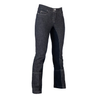 Jodhpurbroek Miss Blink volledig zitvlak Alos HKM Blauw jeans / donkerblauw Jodhpurbroek Miss Blink volledig zitvlak Alos HKM Blauw jeans / donkerblauw