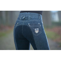 Jodhpurbroek Miss Blink volledig zitvlak Alos HKM Blauw jeans / donkerblauw