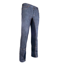 Pantalon homme jodhpur Texas new HKM Bleu foncé / bleu foncé Pantalon homme jodhpur Texas new HKM Bleu foncé / bleu foncé