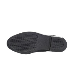 Rubber Jodhpur Soft laarzen met HKM inzetstuk Zwart Rubber Jodhpur Soft laarzen met HKM inzetstuk Zwart