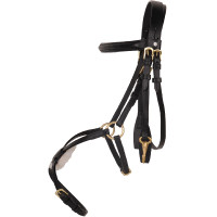 Bridon Mexican Style renforcé, mouton HKM Marron