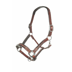 Licol en cuir HKM Soft Marron Licol en cuir HKM Soft Marron