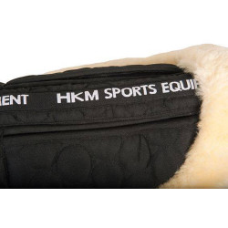 Amortisseur HKM mouton véritable Naturel Marron