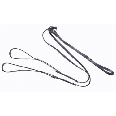 HKM Duitse teugels met gespen van roestvrij staal Zwart HKM Duitse teugels met gespen van roestvrij staal Zwart