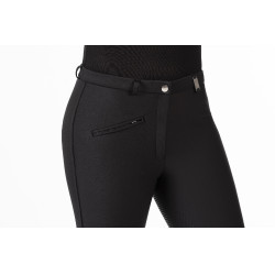 Softshell broek Winner met siliconenzitvlak HKM Zwart