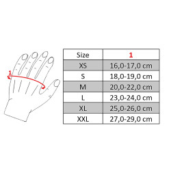 Gants Frosty en Thinsulate HKM Noir