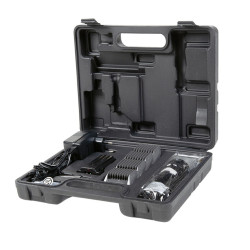 Tondeuse HKM batterie 12 Watt 0,3kg légère Argenté / noir Tondeuse HKM batterie 12 Watt 0,3kg légère Argenté / noir