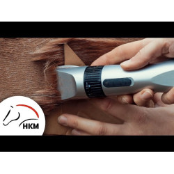 Tondeuse HKM batterie 12 Watt 0,3kg légère Argenté / noir Tondeuse HKM batterie 12 Watt 0,3kg légère Argenté / noir