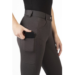 Emma-broek met full-grip siliconen HKM Donkergrijs