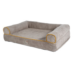 Canapé pour chien Anam Cara HKM Taupe / doré jaune Gris