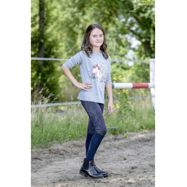 Legging Flow Reflective Kids fond intégral en s. HKM Legging Flow Reflective Kids fond intégral en s. HKM