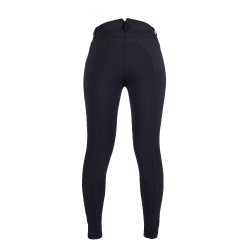 Pantalon HKM Savona Style basanes silicone Noir Pantalon HKM Savona Style basanes silicone Noir