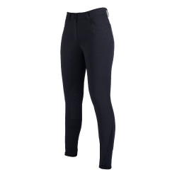 Pantalon HKM Savona Style basanes silicone Noir Pantalon HKM Savona Style basanes silicone Noir