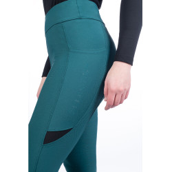 Legging Port Royal volledig siliconen zitvlak HKM Petroleum Blauw Legging Port Royal volledig siliconen zitvlak HKM Petroleum Blauw