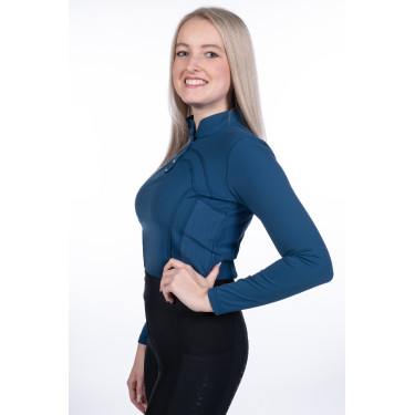 Lange mouwen poloshirt Port Royal HKM Donkerblauw