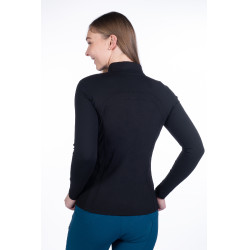 Polo à manches longues Port Royal HKM Noir