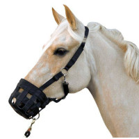 Muilkorf halster HKM Zwart