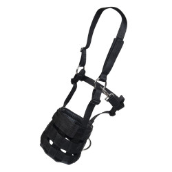 Muilkorf halster HKM Zwart