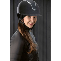 Fleece en netstof cap HKM Zwart Fleece en netstof cap HKM Zwart