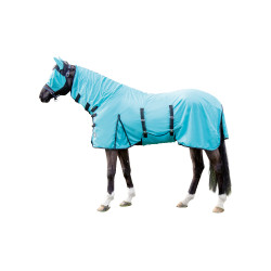 Couverture anti-mouches HKM Aqua Bleu aqua