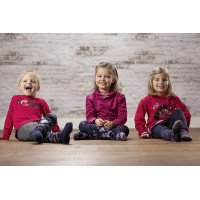 T-shirt à manches longues Love Horses HKM enfant Cerise Rouge T-shirt à manches longues Love Horses HKM enfant Cerise Rouge