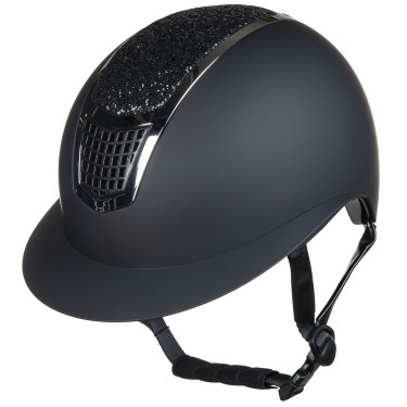 Casque Glamour Shield HKM Noir / noir Casque Glamour Shield HKM Noir / noir