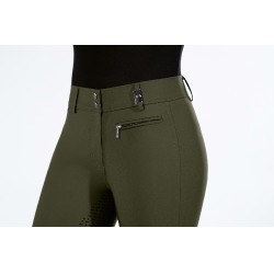Pantalon Lea fond intégral en silicone HKM Vert foncé Pantalon Lea fond intégral en silicone HKM Vert foncé