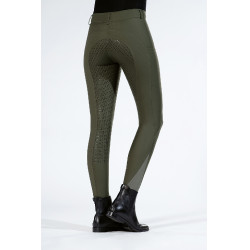 Pantalon Lea fond intégral en silicone HKM Vert foncé Pantalon Lea fond intégral en silicone HKM Vert foncé