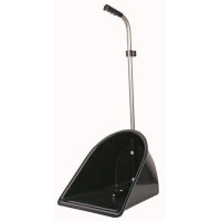 Pelle et rateau à crottins HKM Noir