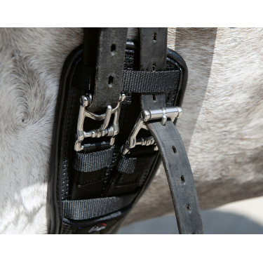 Sangle dressage gel PVC Snap HKM Sangle dressage gel PVC Snap HKM
