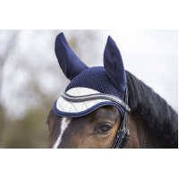 Vliegennetje Golden Queen Style HKM Donkerblauw / goudkleurig