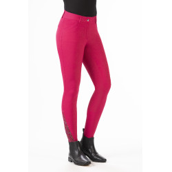 Pantalon Allure fond intégral en silicone HKM Cranberry Rose Pantalon Allure fond intégral en silicone HKM Cranberry Rose