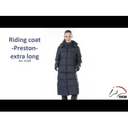 Manteau Preston extra longs HKM Bleu foncé