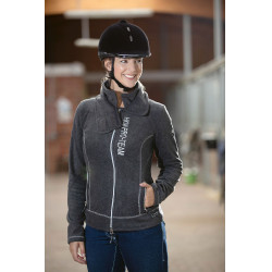 Casque New Flock HKM Noir