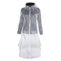 Transparante regenjas met rugsplit HKM Indicatieve kleur Transparante regenjas met rugsplit HKM Indicatieve kleur