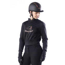 Sweat Equestrian Rosegold Style HKM Noir