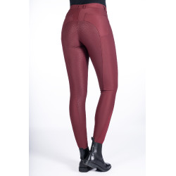 Pantalon Luna fond intégral en silicone HKM Rouge foncé