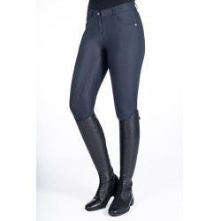 Luna broek met volledige siliconen zitvlak HKM Donkerblauw Luna broek met volledige siliconen zitvlak HKM Donkerblauw