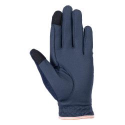Gants Rosegold Glamour Style HKM Bleu foncé Gants Rosegold Glamour Style HKM Bleu foncé
