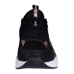 Sneaker Rosegold Glamour Style HKM Noir Sneaker Rosegold Glamour Style HKM Noir
